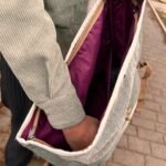 Ancient Wisdom Sage Green Hemp Trekking Rolling Backpack - Image 2