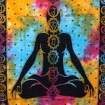 Ancient Wisdom Double Cotton Bedspread + Wall Hanging – Chakra Buddha