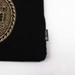 Ancient Wisdom Chocolate Stonewash Oversized Tote Bag – Freedom Chakra - Image 4