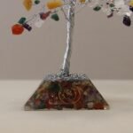 Ancient Wisdom Large Multi Stones Gemstone Tree (160 Stones) On Orgonite Base - Image 2