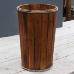 Ancient Wisdom Large Brown Albasia Wood Storage Tub - Image 6