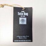 Nomad Sari Natural Iconic Basic Cotton Tote Bag - La Dolce Vita - Image 4