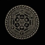 Ancient Wisdom Chocolate Stonewash Oversized Tote Bag – Freedom Chakra - Image 3