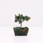 Ancient Wisdom Mini Green Aventurine Gemstone Tree (15 Stones) On Orgonite Base - Image 4