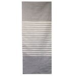 Ancient Wisdom Indian Cotton Rug (70x170cm) – Grey