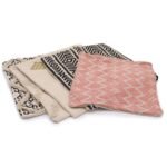 Ancient Wisdom Classic Cotton Cushion Cover – Lux Criss-Cross & Print - Image 6