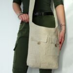 Ancient Wisdom Large Natural Tones Two Pocket Bag - Image 2
