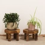 Ancient Wisdom Set of 2 Medium Teak Wood Pad Display – 27 x 15cm - Image 2
