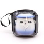 Ancient Wisdom Ceramic Panda Teapot & Three Cups Set – Sky Blue - Image 5