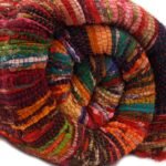 Ancient Wisdom Luxury Cotton Rag Rug (150 x 90cm) – Red - Image 4