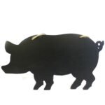 Ancient Wisdom Wooden Pig Chalk Board - Image 2