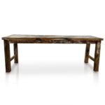 Ancient Wisdom Handcrafted Recycled Teakwood Dining Table