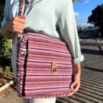 Ancient Wisdom Soft Pink Banjar Laptop Bag