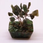 Ancient Wisdom Mini Green Aventurine Gemstone Tree (15 Stones) On Orgonite Base - Image 3