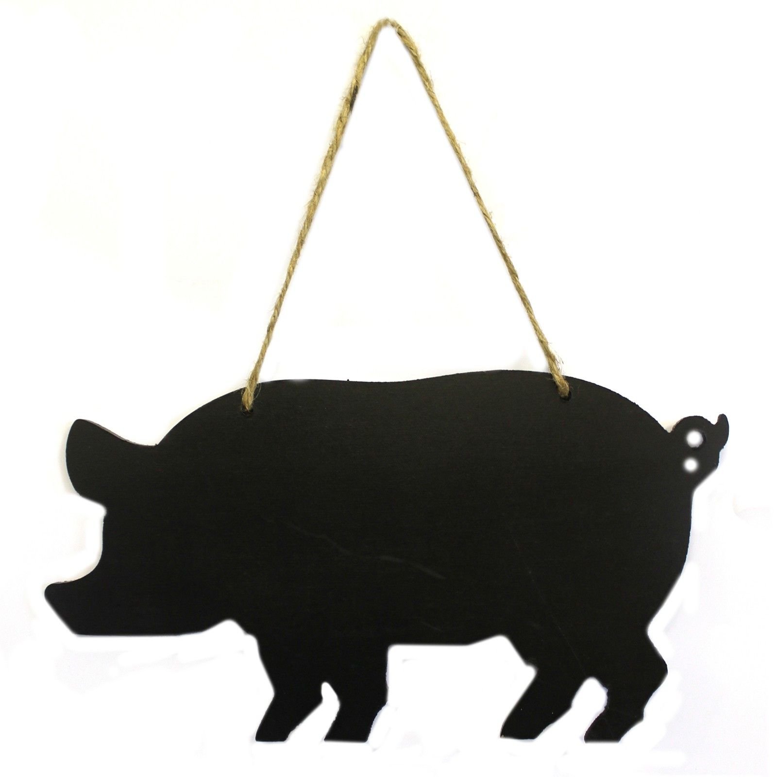bG9jYWw6Ly9tZWRpYS8xUC82Qy82MFIzMEMxRzZHU0s2QzFQL2I4NmFmNjg5LmpwZWc.jpg Ancient Wisdom Wooden Pig Chalk Board - Image 1