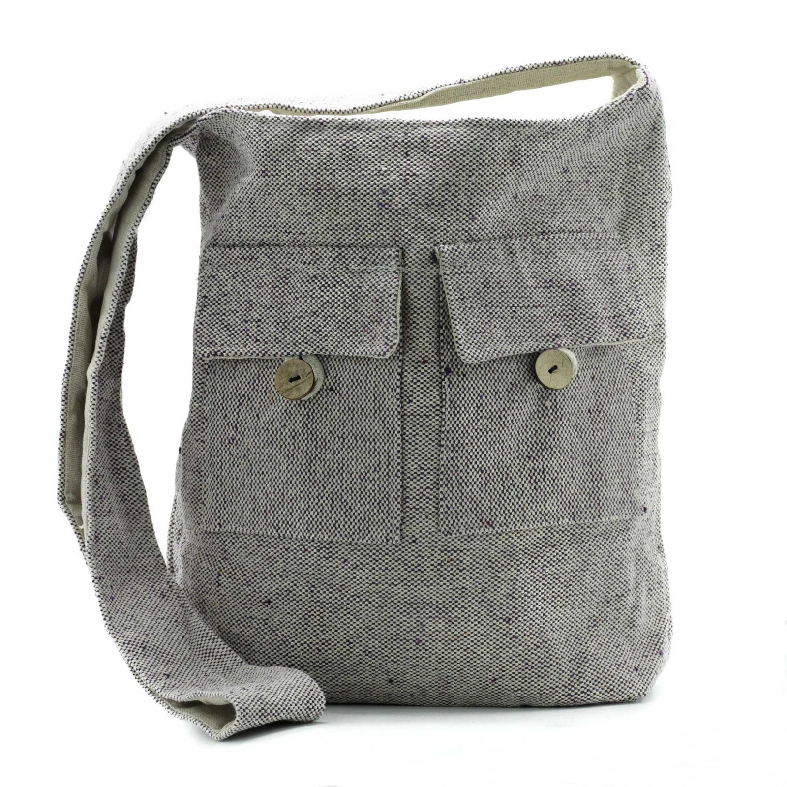 bG9jYWw6Ly9tZWRpYS8xUC82RC82MFIzMEMxRzZXUzM2RDFQLzljOTdmNGNjLmpwZWc.jpg Ancient Wisdom Large Soft Lavender Natural Tones Two Pocket Bag - Image 1