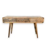 Ancient Wisdom Handcrafted Recycled Teakwood Console Table