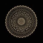 Ancient Wisdom Chocolate Stonewash Oversized Tote Bag – Freedom Mandala - Image 2