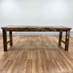 Ancient Wisdom Handcrafted Recycled Teakwood Dining Table - Image 2