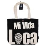 Nomad Sari Black & Natural Iconic Classic Cotton Tote Bag – Mi Vida Loca