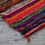 Ancient Wisdom Luxury Cotton Rag Rug (150 x 90cm) – Red - Image 2