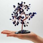 Ancient Wisdom Large Sodalite On Blue Agate Base (100 Stones) Gemstone Tree - Image 2