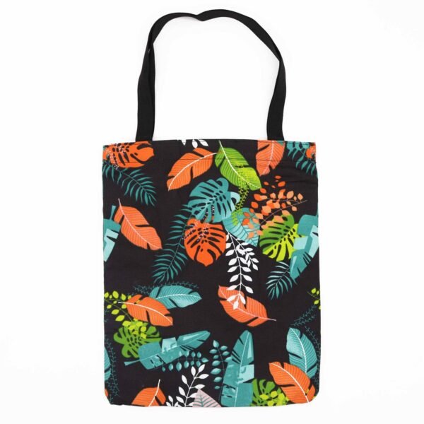 Ancient Wisdom Dark Tropical Motiff Classic Tote Zipper Bag