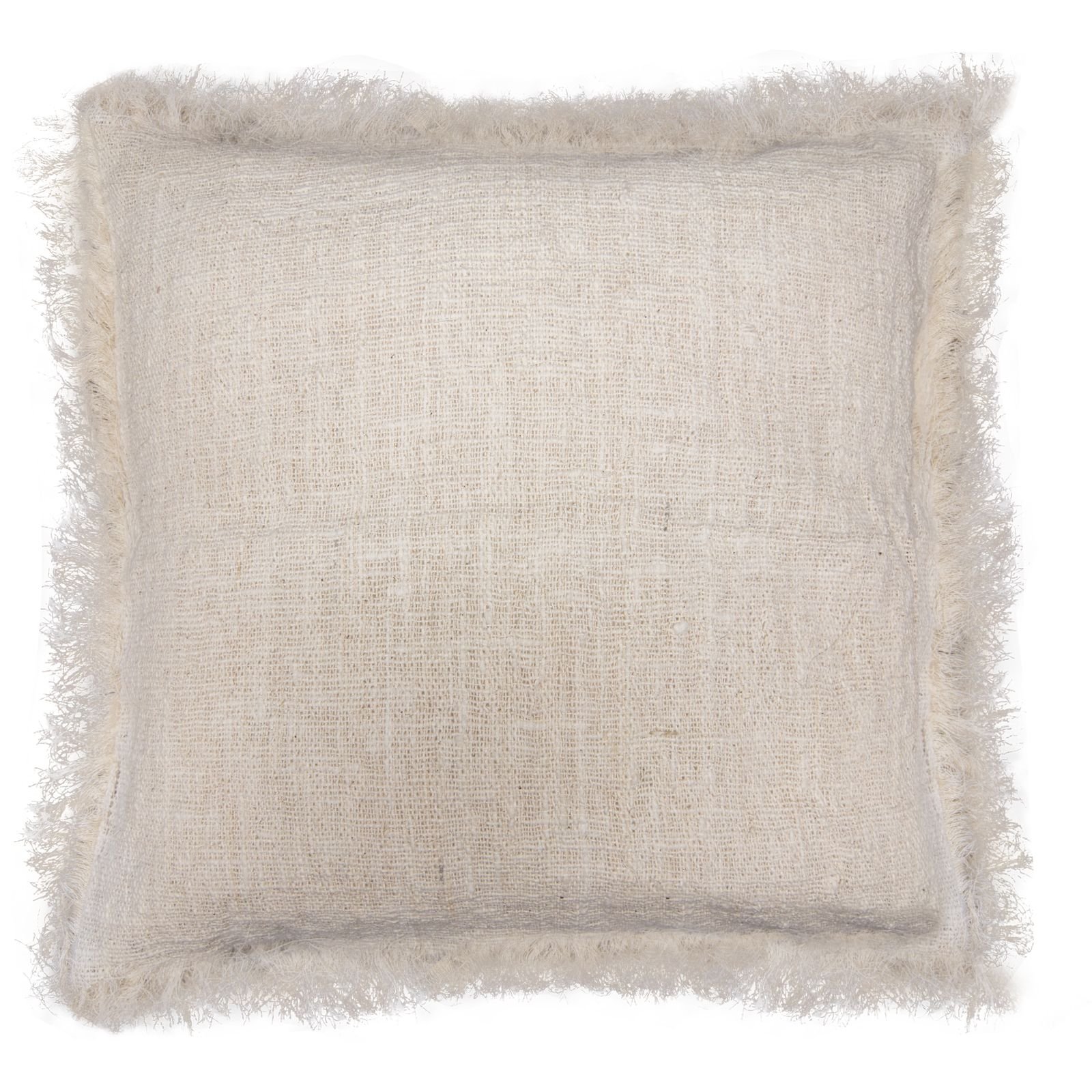 bG9jYWw6Ly9tZWRpYS8xUy80Qy82MFIzMEMxRzZSVDM0QzFTLzRhMWFiOTU3LmpwZWc.jpg Ancient Wisdom Linen Cushion Cover with Fringe (45x45cm) - Image 1