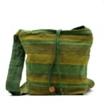 Nomad Sari Nepal Cotton Sling Bag – Summer Beach Blues - Image 2
