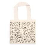 Ancient Wisdom Forest Life Design Big Cotton Shopping Bag