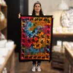 Ancient Wisdom Handcrafted Cotton Wall Art (112 x 78cm) – Elephant Mandala - Image 2