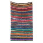 Ancient Wisdom Luxury Natural Rag Rug (155 x 90cm)