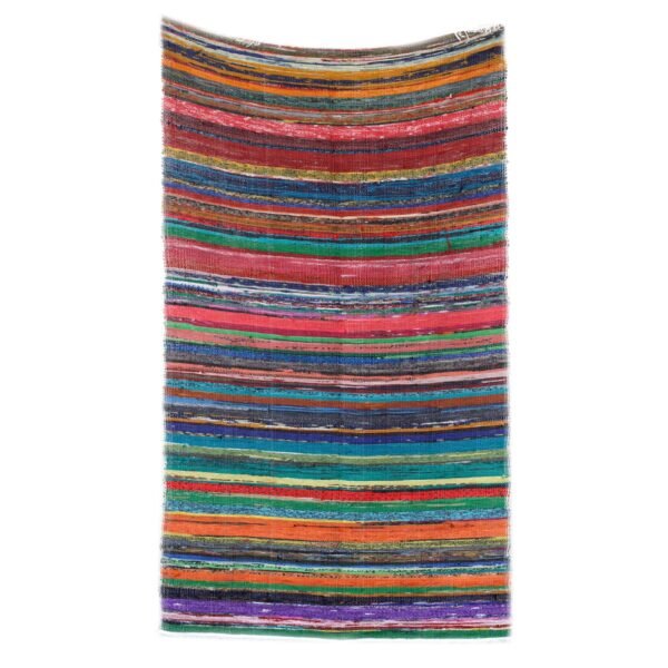 Ancient Wisdom Luxury Natural Rag Rug (155 x 90cm)