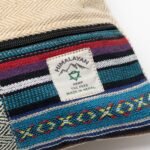 Ancient Wisdom Handmade Patchwork Kathmandu Tote Bag - Dhaka Design (37 x 38cm) - Image 7