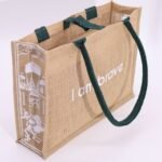 Hop Hare Jute Big Bag - I Am Brave - Image 7