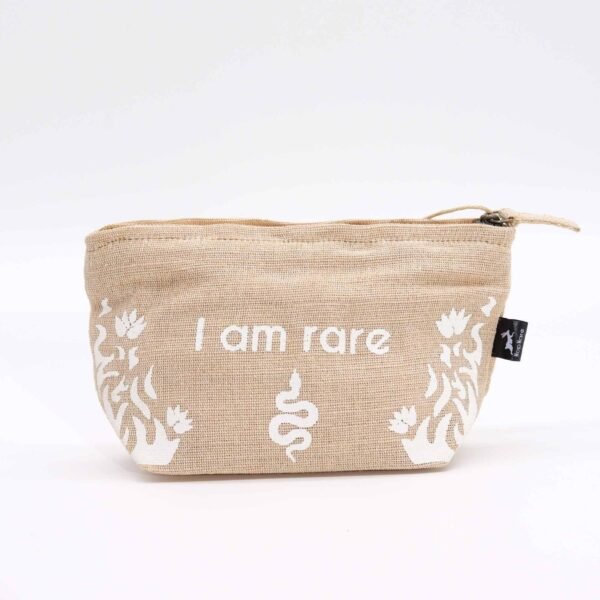 Hop Hare Jute Pouch - I Am Rare