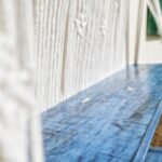 Ancient Wisdom Natural Macrame Hanging Shelves – Blue - Image 5