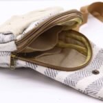 Ancient Wisdom Natural Cotton Body Cross Bag – Grey & White - Image 2