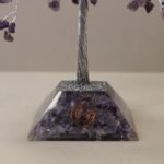 Ancient Wisdom Large Amethyst Gemstone Tree (320 Stones) On Orgonite Base - Image 3