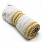 Ancient Wisdom Hamman Spa Towel (90x170cm) – Sunrise Yellow