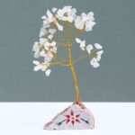 Ancient Wisdom Rock Crystal Gemstone Tree (80 Stones) On Gemstone Rock Base - Image 2