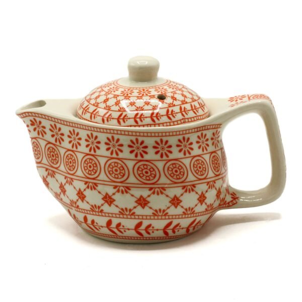 Ancient Wisdom 350ml Small Ceramic Herbal Teapot – Amber