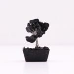 Ancient Wisdom Mini Black Agate Gemstone Tree (15 Stones) On Orgonite Base - Image 4