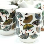 Ancient Wisdom Ceramic Herbal Teapot & 6 Matching Tea Cups – China Fans Design - Image 6