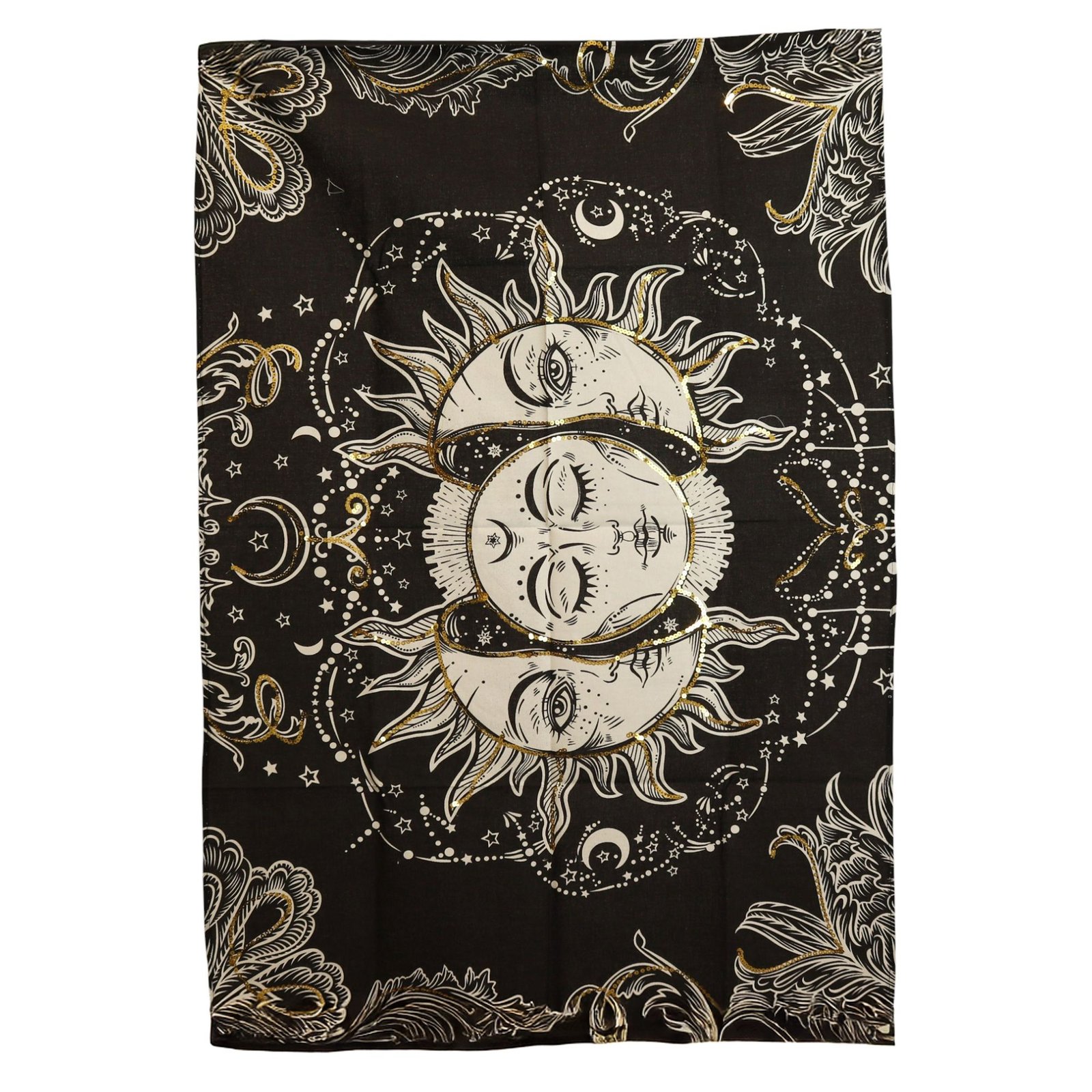 bG9jYWw6Ly9tZWRpYS9ISi80Qy82MFIzMEMxSjY0U0s0Q0hKLzEwNjYxOTBmLmpwZw.jpg Ancient Wisdom Cotton Wall Art (70x110cm) - Sun Goddess - Image 1