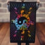 Ancient Wisdom Cotton Wall Art (78x112cm) – Ying Yang - Image 3