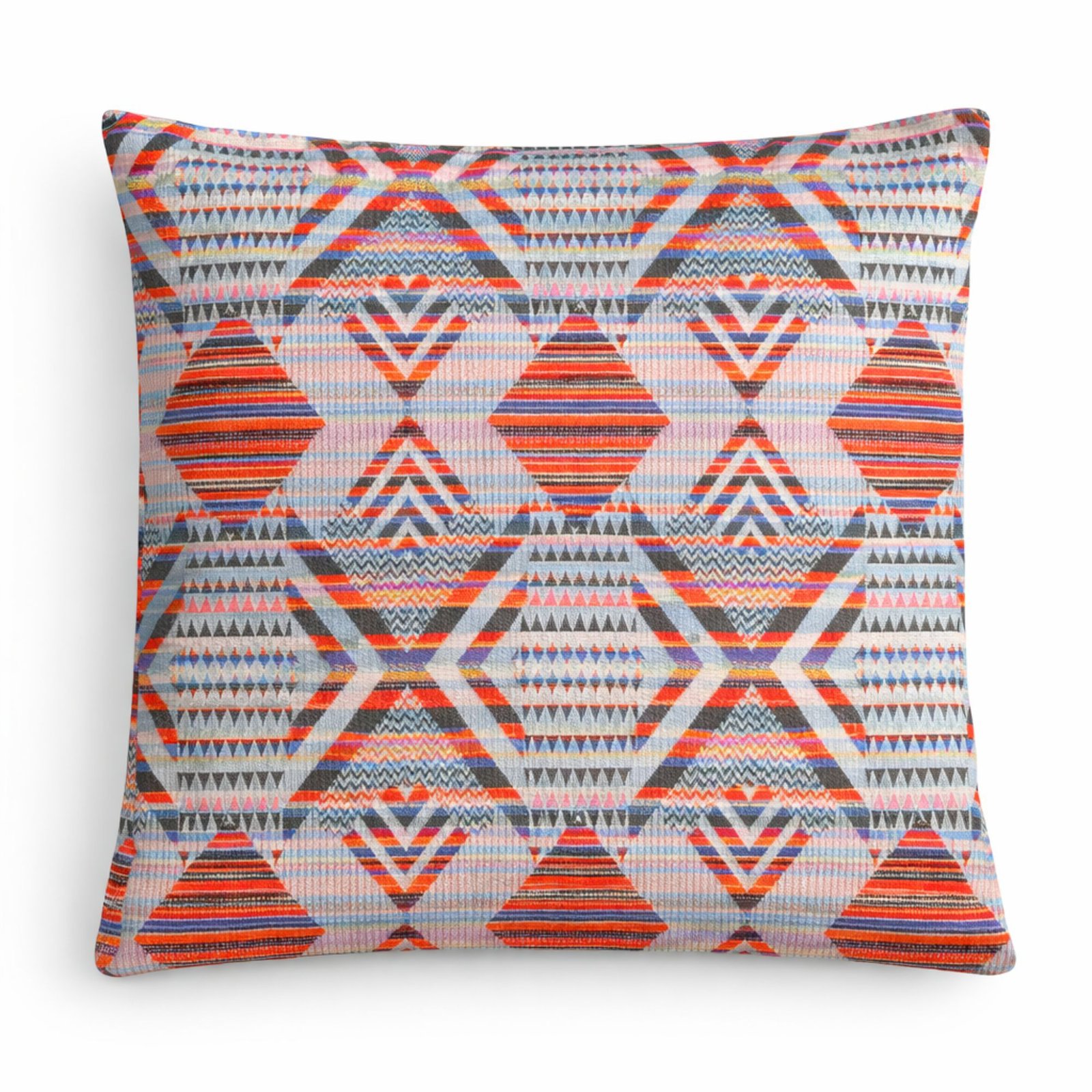 bG9jYWw6Ly9tZWRpYS9ISi80RC82MFIzMEMxSjY4Vks0REhKLzc2NGUzNGMxLmpwZw.jpg Ancient Wisdom Classic Cotton Cushion Cover - Urban Tribal - Image 1