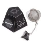 Ancient Wisdom Raw Crystal Gemstone Tea Strainer - Black Obsidian
