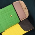 Ancient Wisdom Stonewash Cotton Laptop Padded Pouch – Crazy Yellow - Image 7