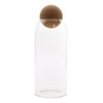 Ancient Wisdom Clear 20cm Cottage Cork Ball Glass Jar